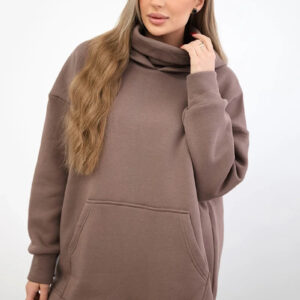 Bluza ocieplana z suwakiem z tyłu