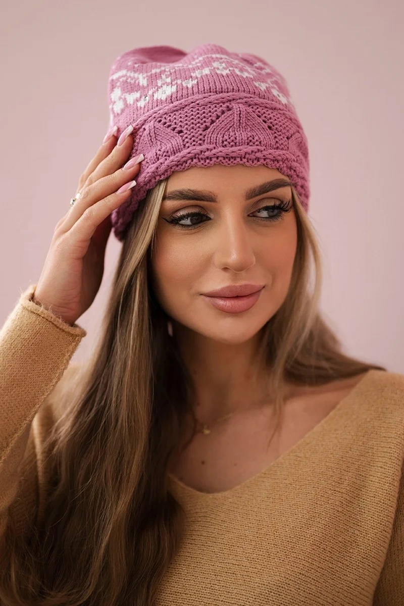 Biały || Ciemny Różowy