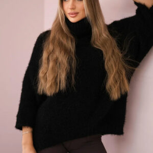 Sweter z golfem